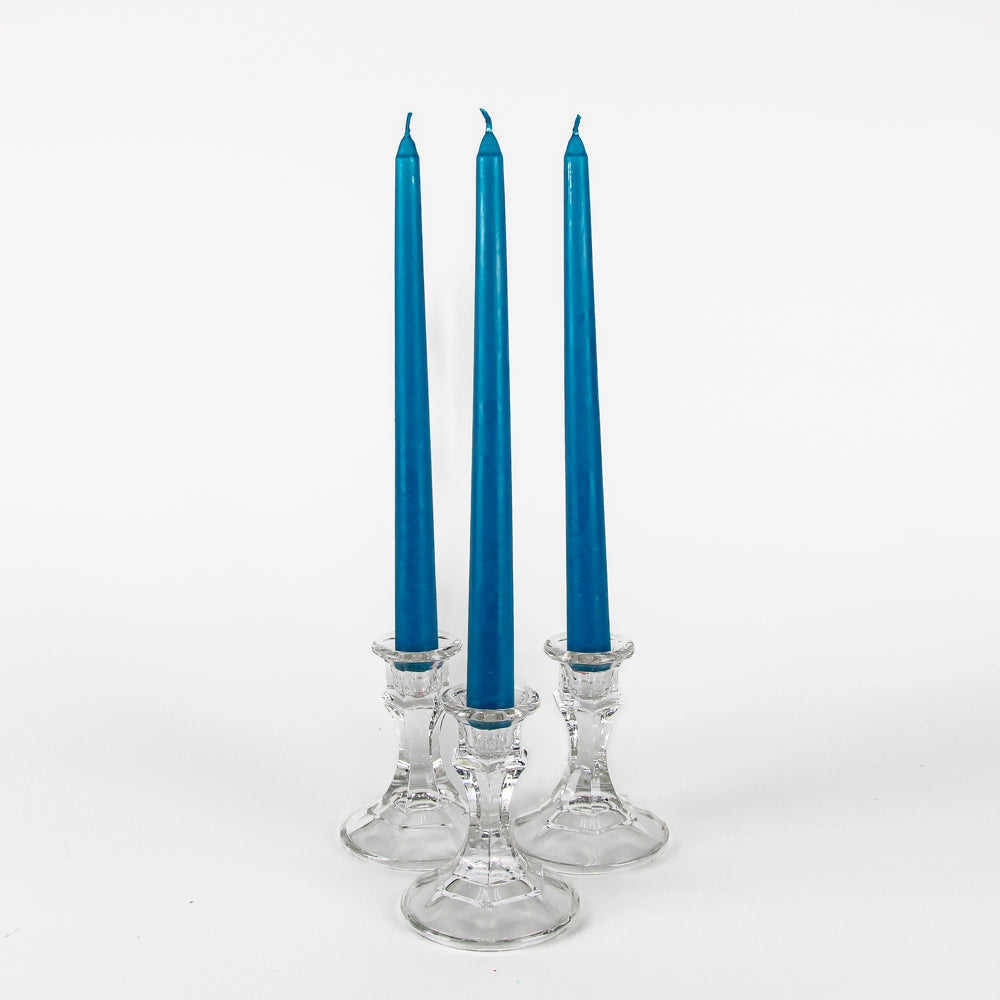 Richland Taper Candles 10" Blue Set of 10| 1376_10