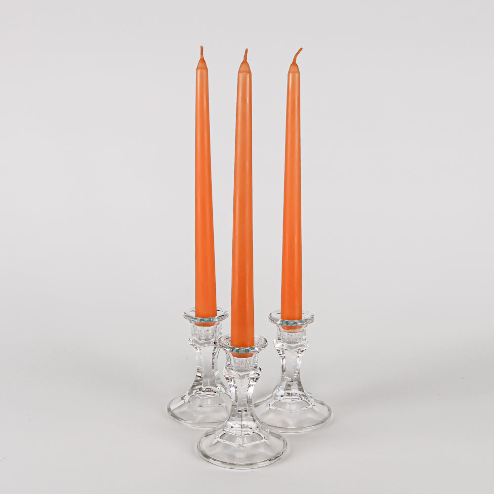 Richland Taper Candles 10" Orange Set of 50| 1379_50