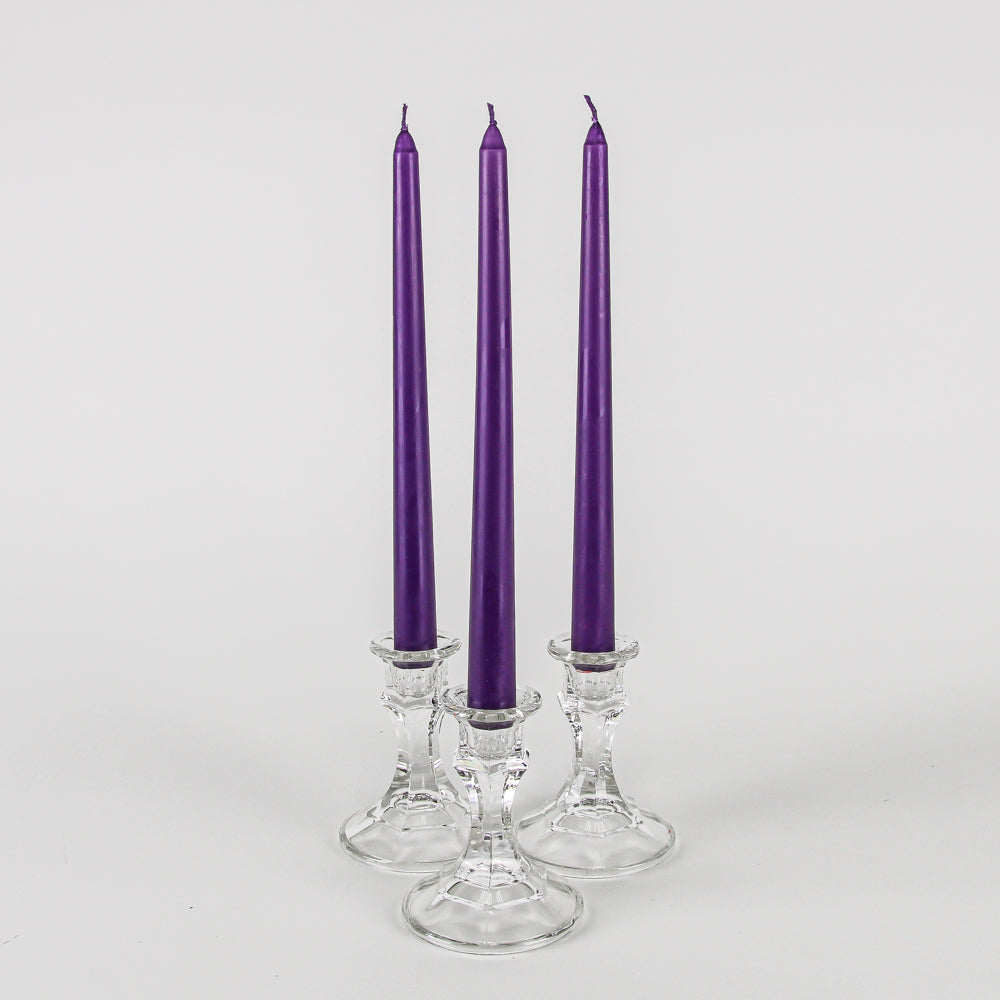 Richland Taper Candles 10" Purple| 1382_50