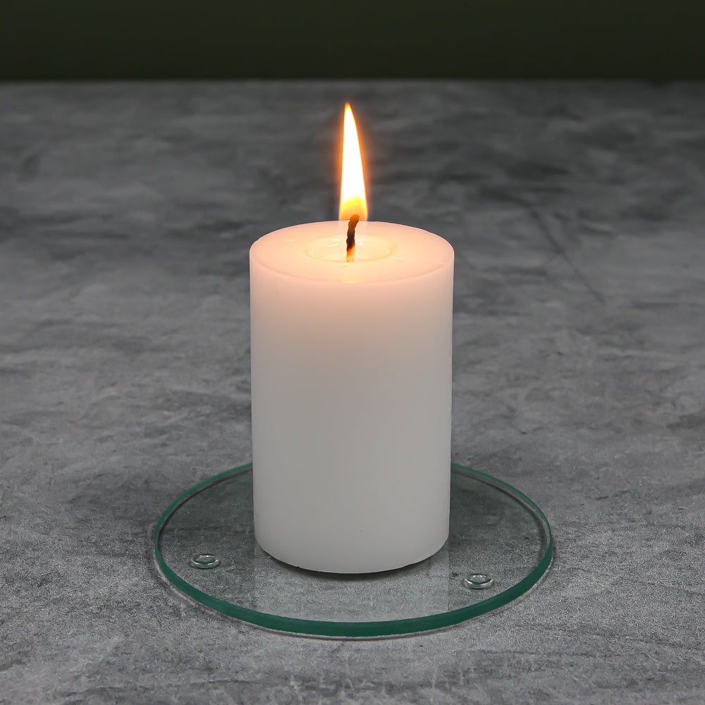 White Pillar Candle 2" x 3"| 6020_20