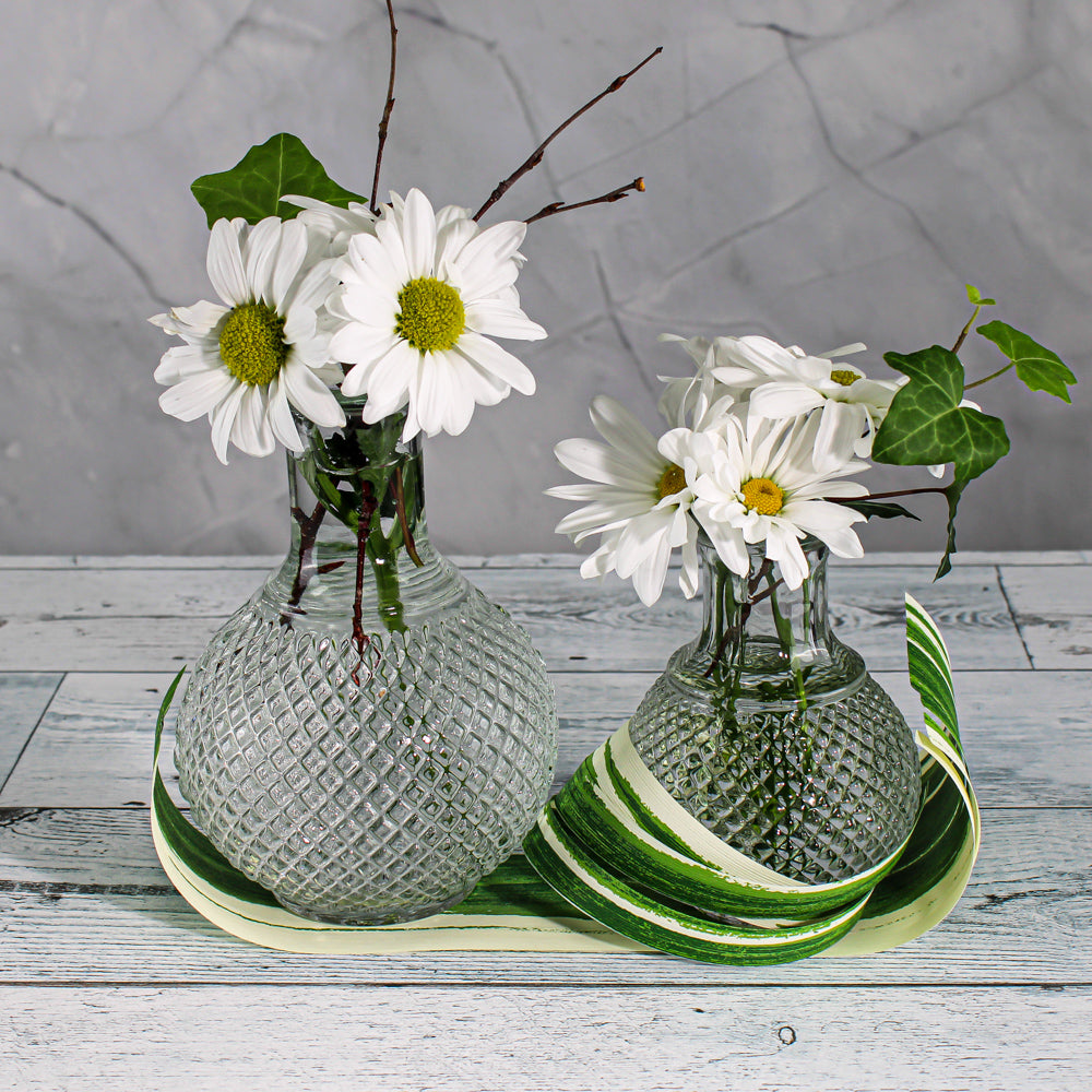 Richland Textured Glass Perfume Vase 6" Set of 24 - view 4
