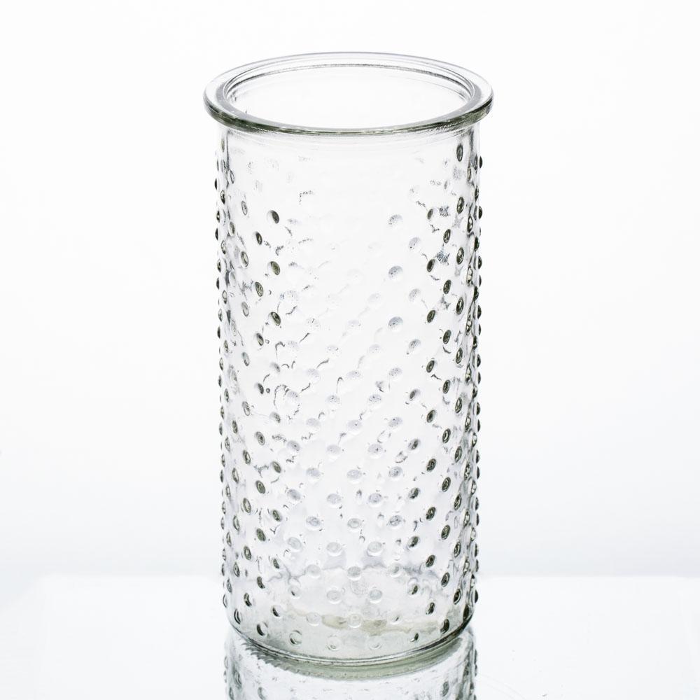 Richland Cylinder Vase Dotted Swiss Small| 1552_01