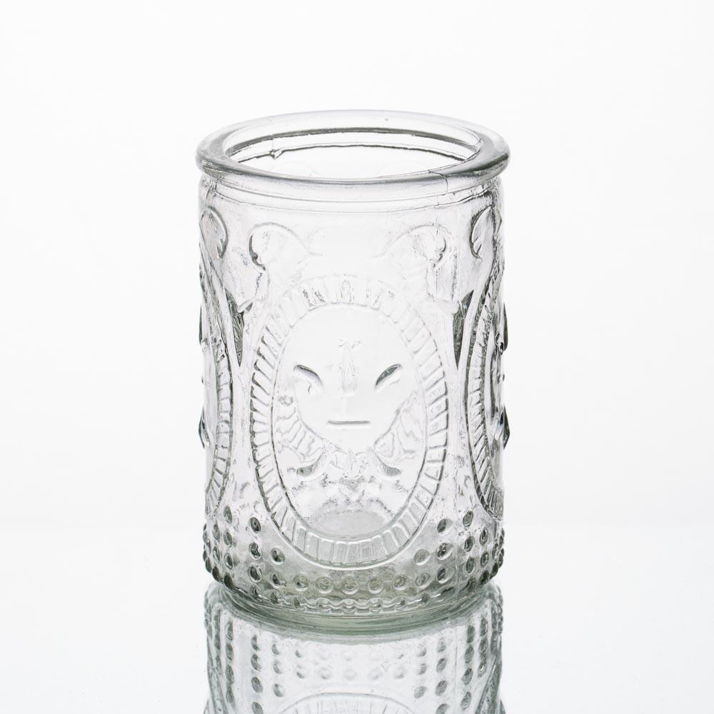 Richland Candle Holder Textured Glass Tall - view 4