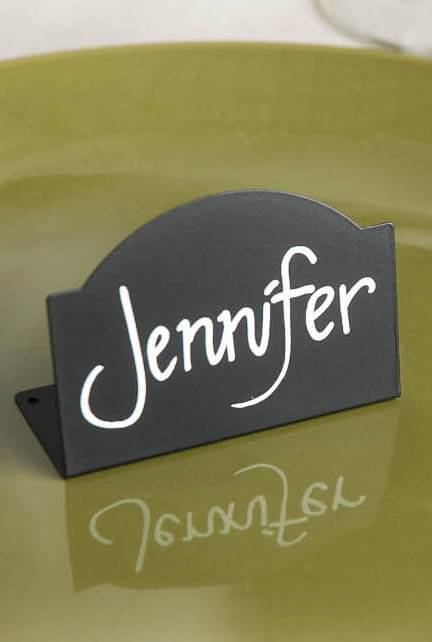 Chalk Board Stand 2.75x2in Blk