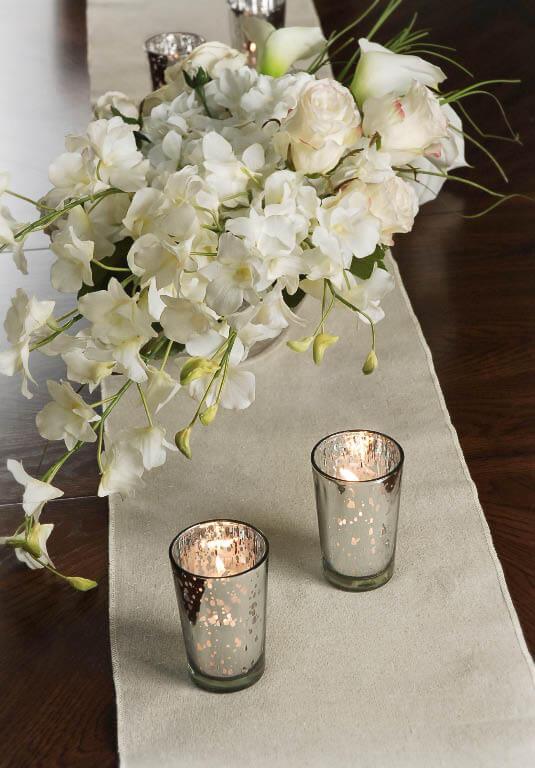Natural Linen Table Runner 12.5 x 120| 