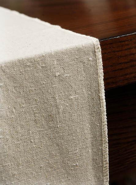 Natural Linen Table Runner 12.5 x 120| 