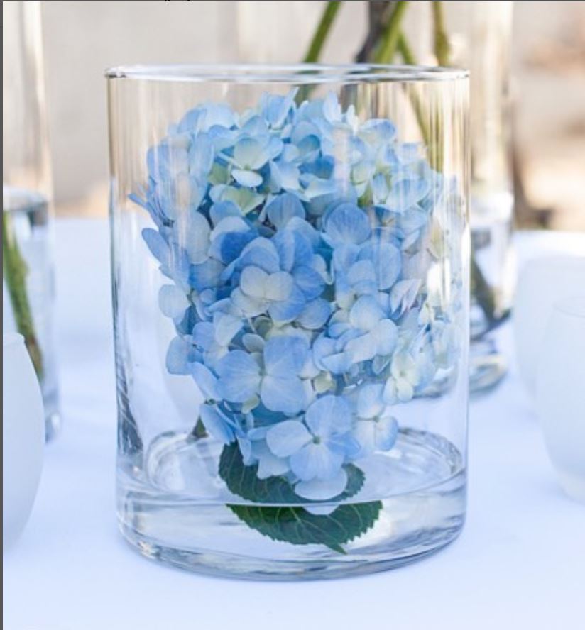Eastland Wide Cylinder Vase 6" x 8" Set of 2 - view 3