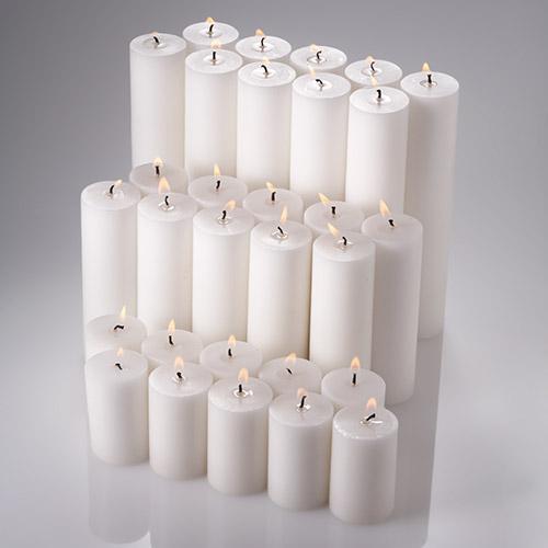 richland pillar candles 2 x3 2 x6 2 x9 set of 30| Pillar_...