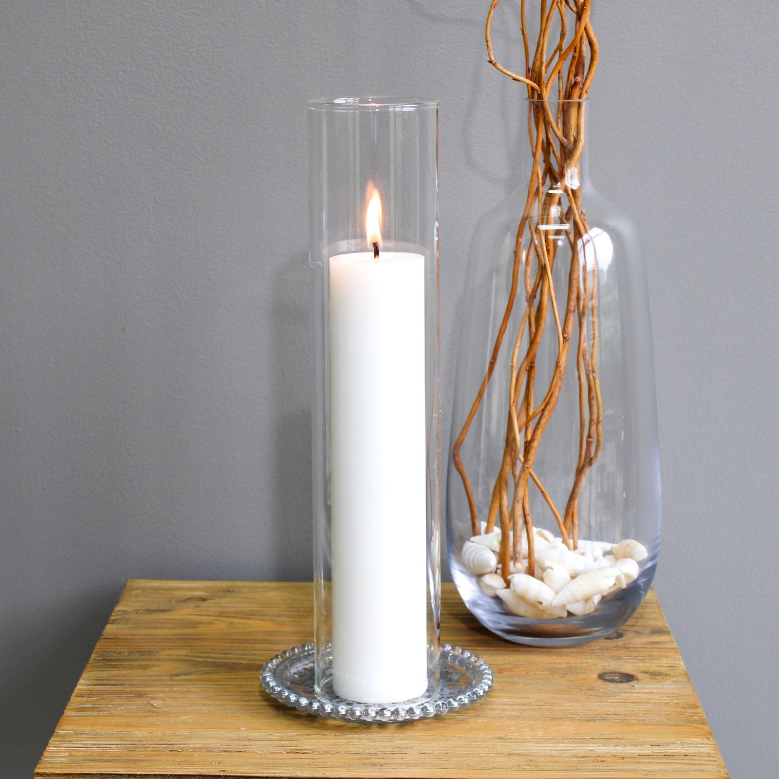 Richland Glass Chimney Candle Shade 2.5" x 12"| 