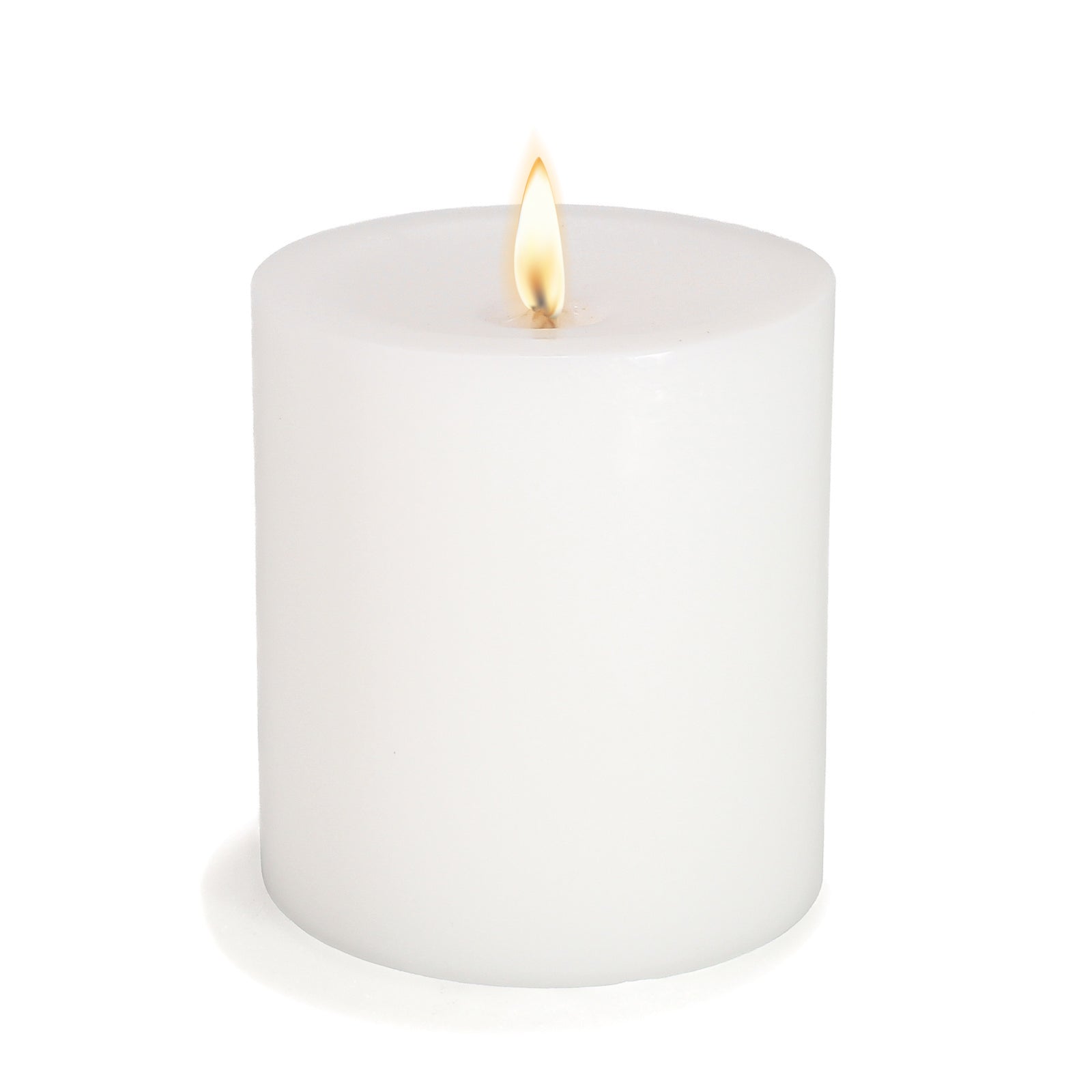 Richland Pillar Candle 3"x3" White| Pillar-...
