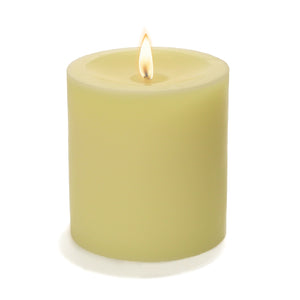1 of 2: Richland Pillar Candles 3"x3" Ivory