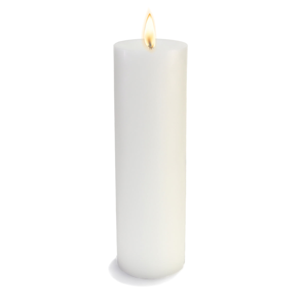 Richland Pillar Candles 3"x9" White - view 1