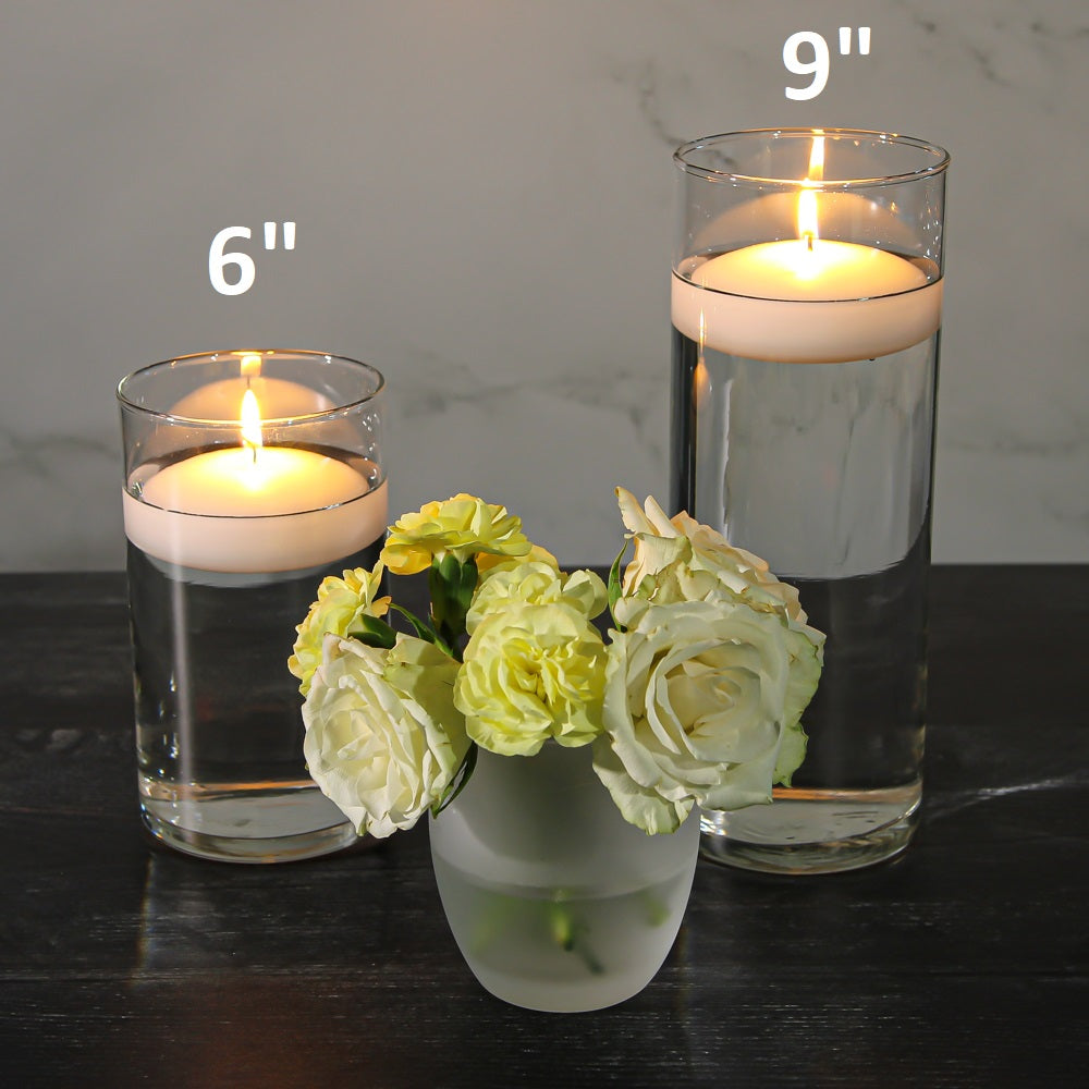 Eastland Cylinder Floating Candle Holder 3.25"x6" - view 4