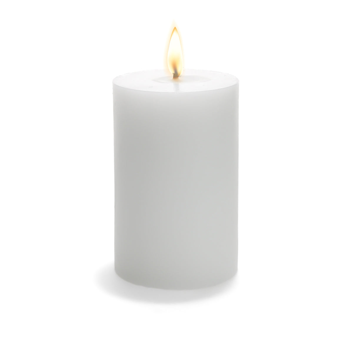 White Pillar Candle 2" x 3" - view 1