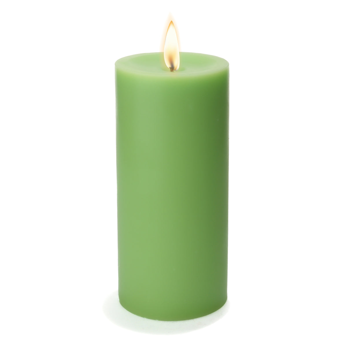Richland Pillar Candles 3"x6" Green