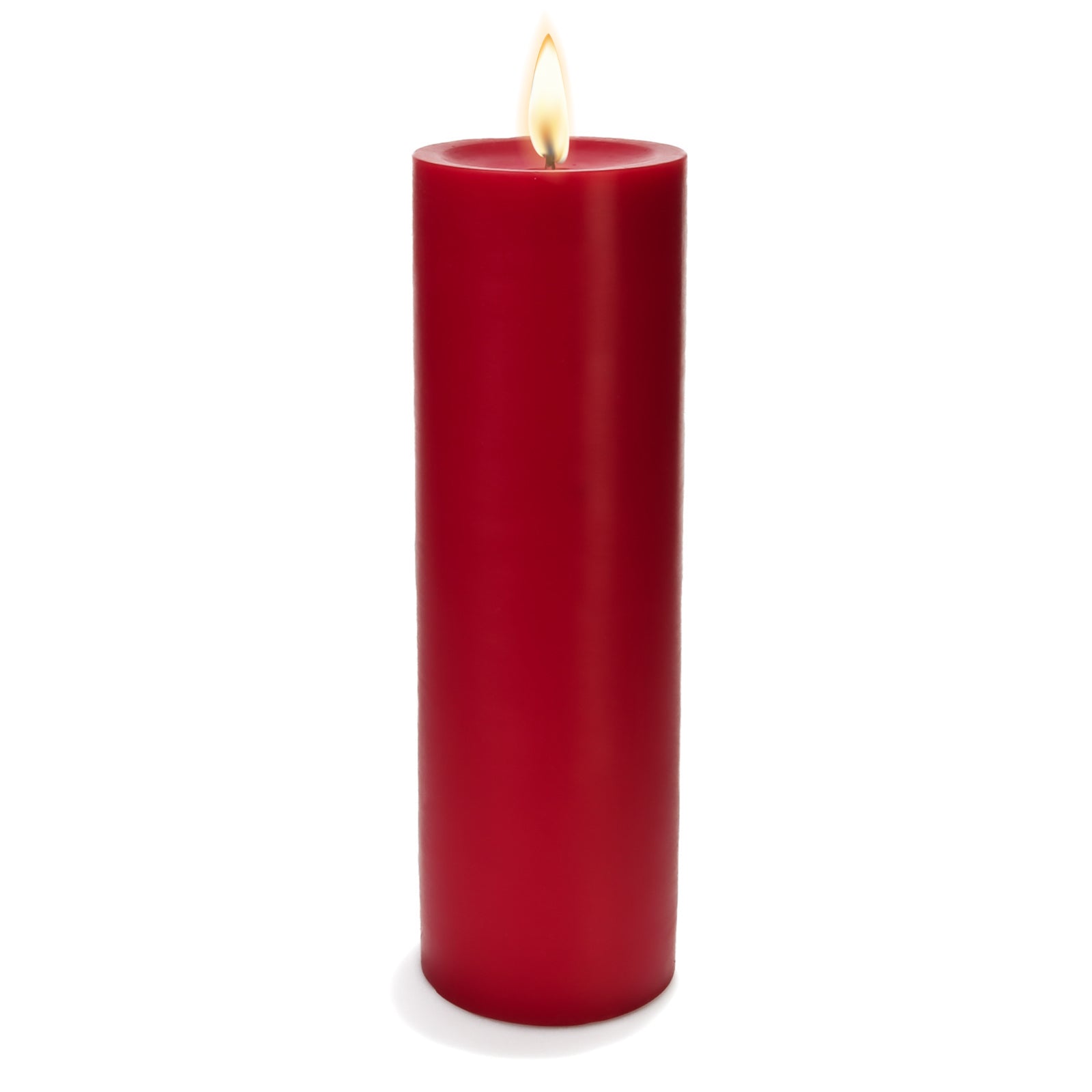 Richland Pillar Candles 3"x9" Red| Pillar-...