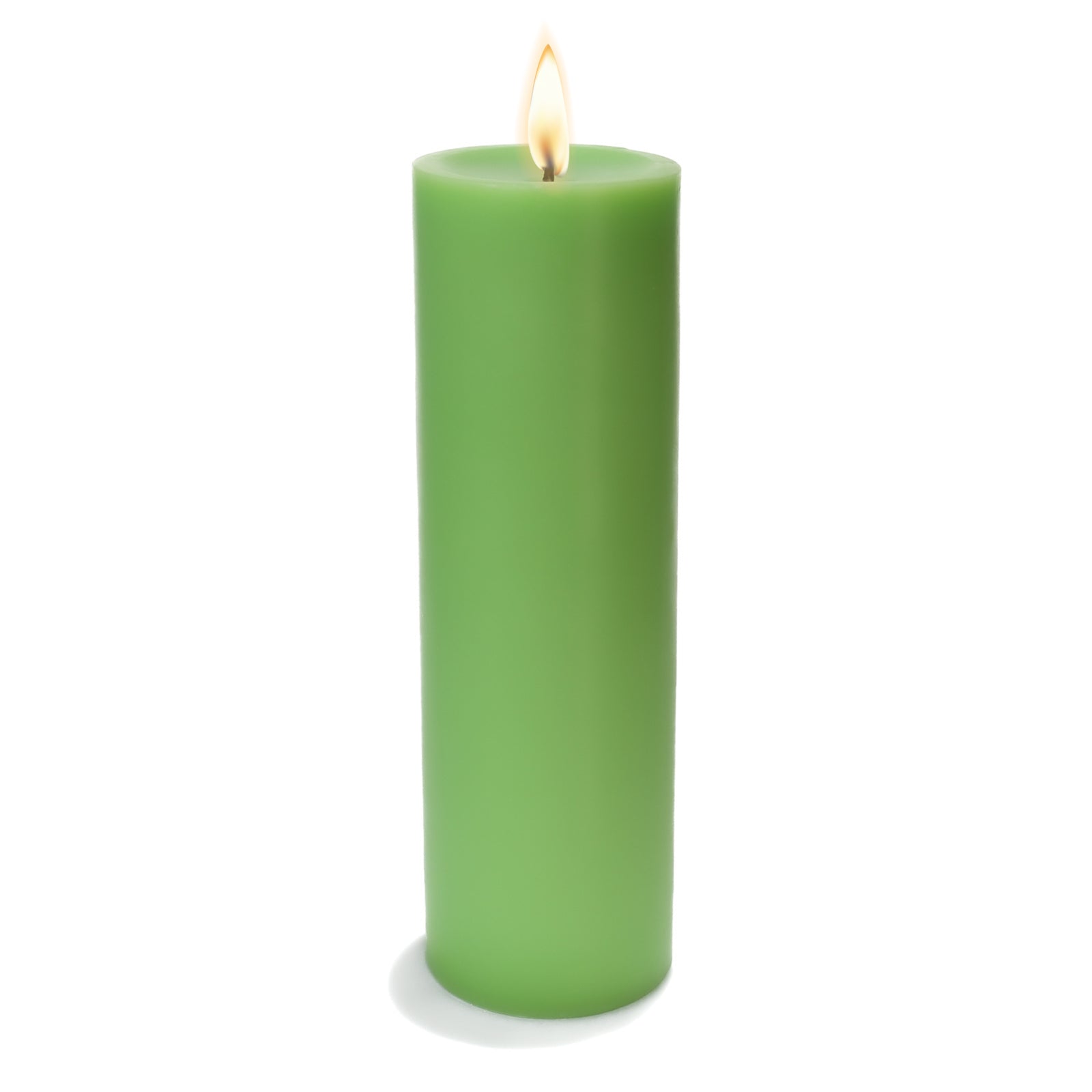 Richland Pillar Candles 3"x9" Green| Pillar-...