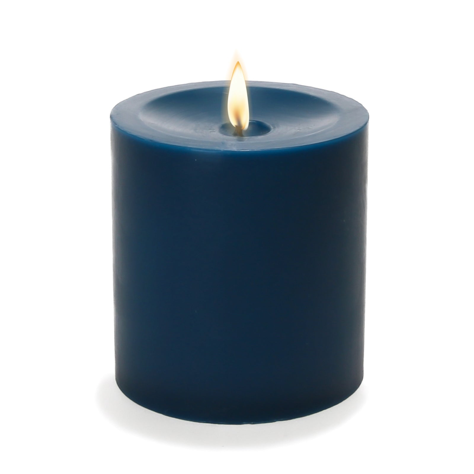Richland Pillar Candles 3"x3" Navy Blue| Pillar-...