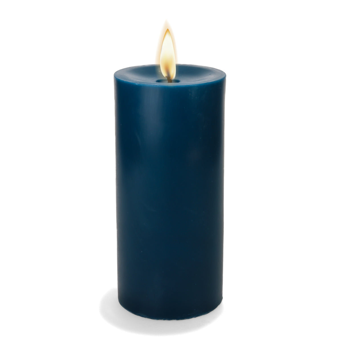 Richland Pillar Candles 3"x6" Navy Blue