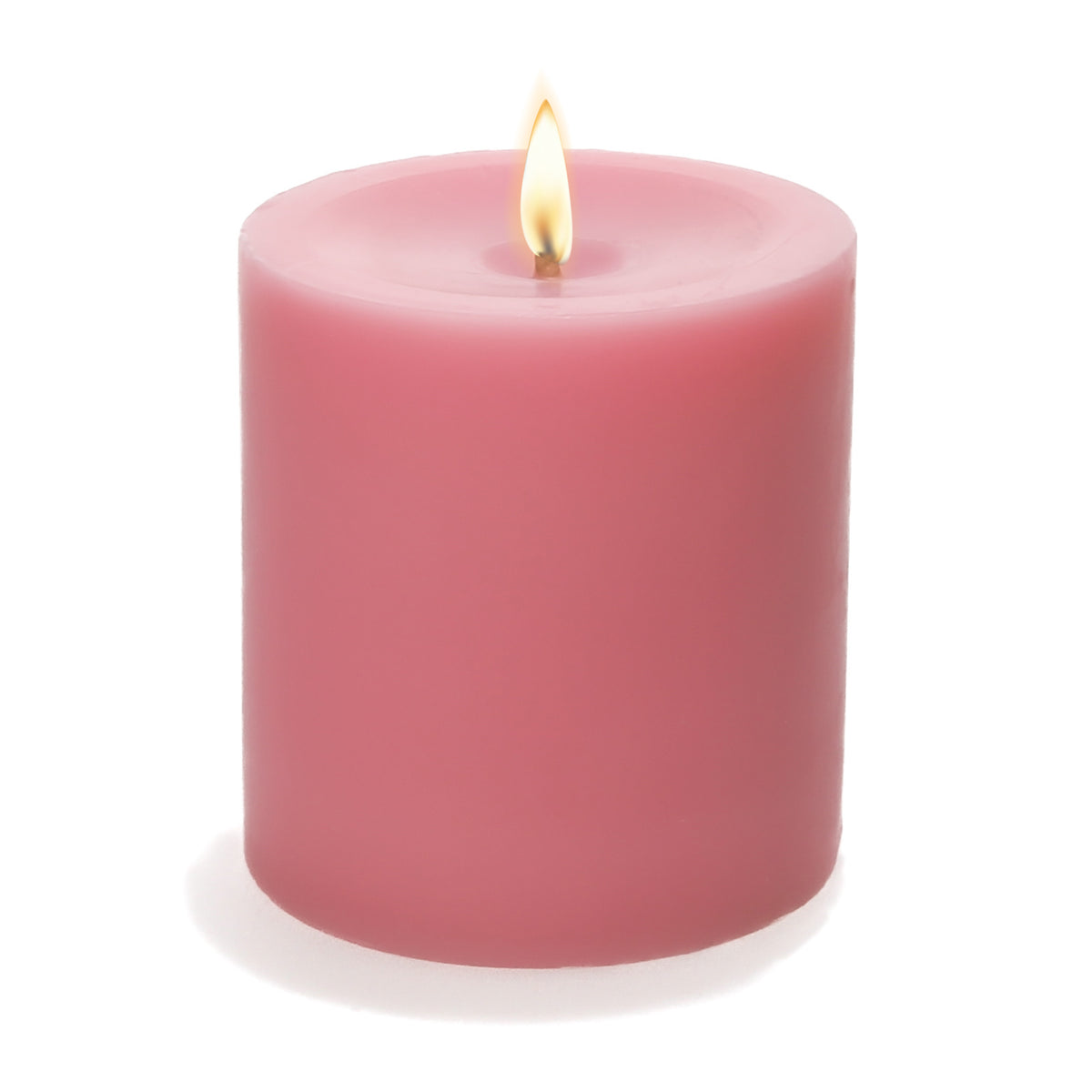 Richland Pillar Candles 3"x3" Pink