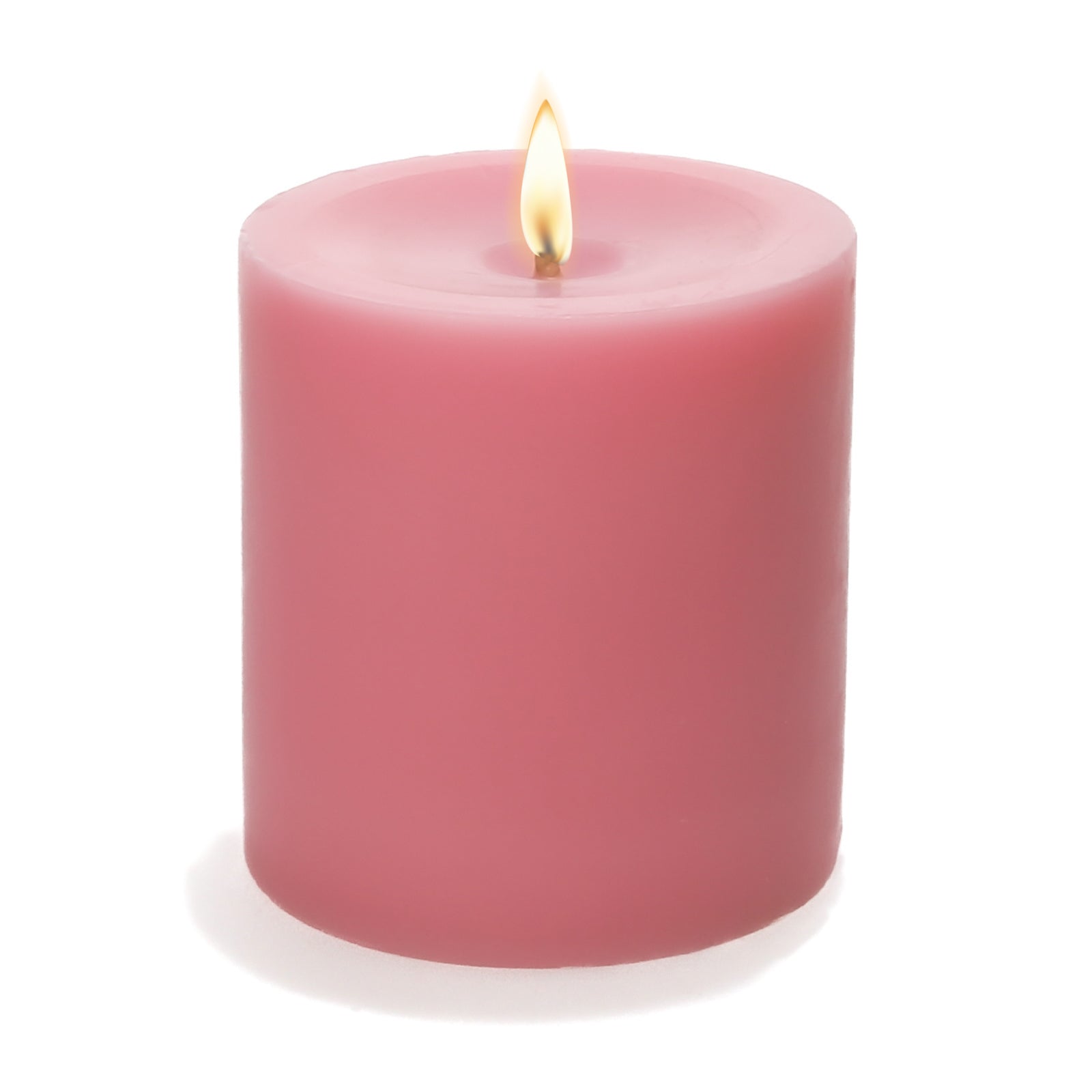 Richland Pillar Candles 3"x3" Pink| Pillar-...