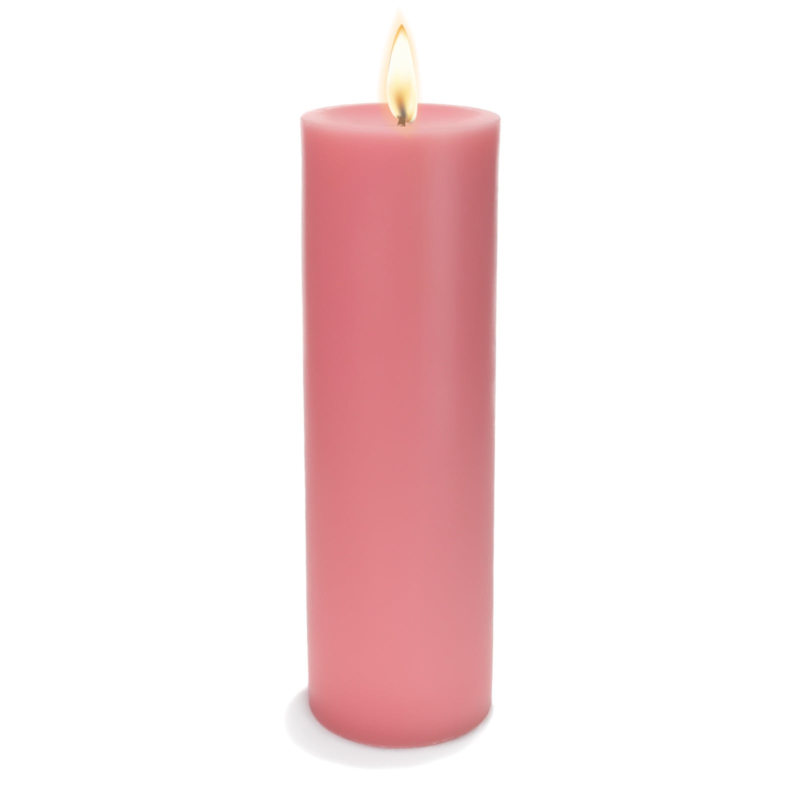 Richland Pillar Candle 3"x9" Pink| Pillar-...