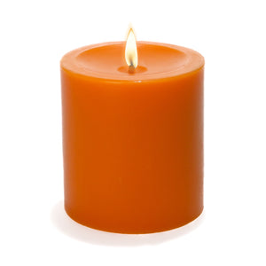 1 of 2: Richland Pillar Candles 3"x3" Orange 