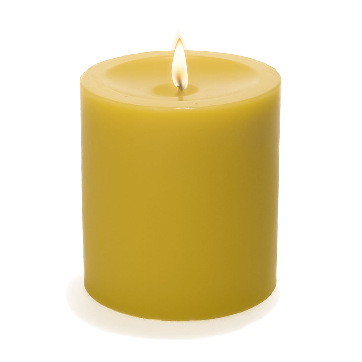 Richland Pillar Candles 3"x3" Yellow