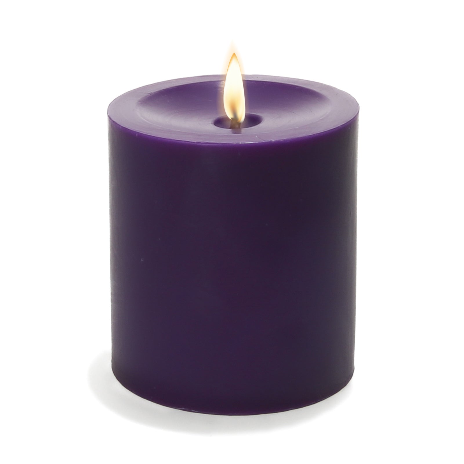 Richland Pillar Candles 3"x3" Purple| Pillar-...