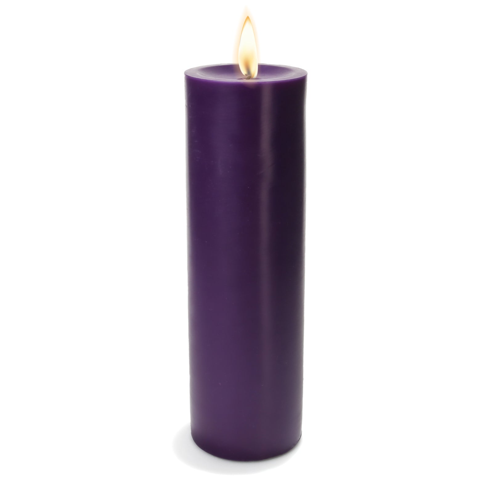 Richland Pillar Candle 3"x9" Purple| Pillar-...