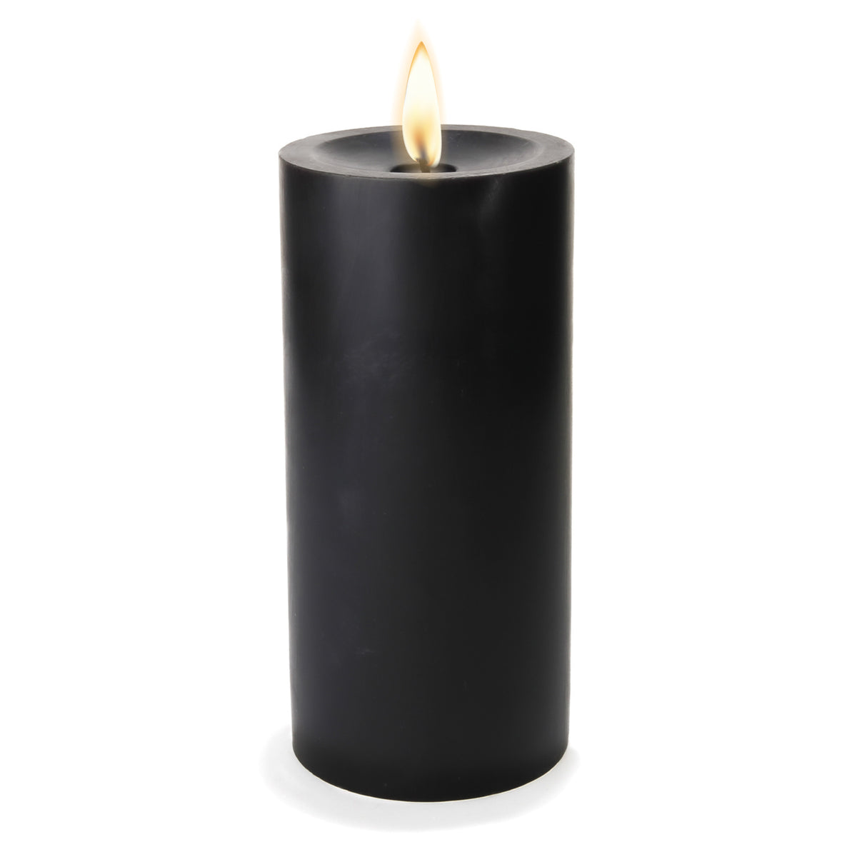 Richland Pillar Candle 3"x6" Black - view 1