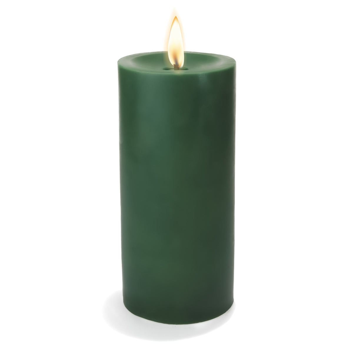 Richland Pillar Candle 3"x6" Dark Green - view 1