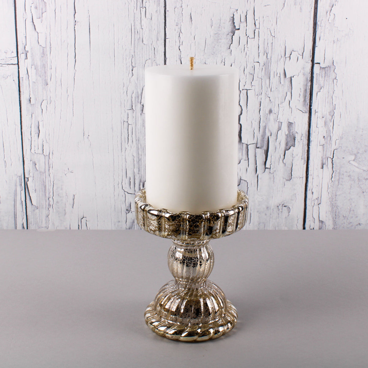 Richland 4" x 6" White Pillar Candle - view 5