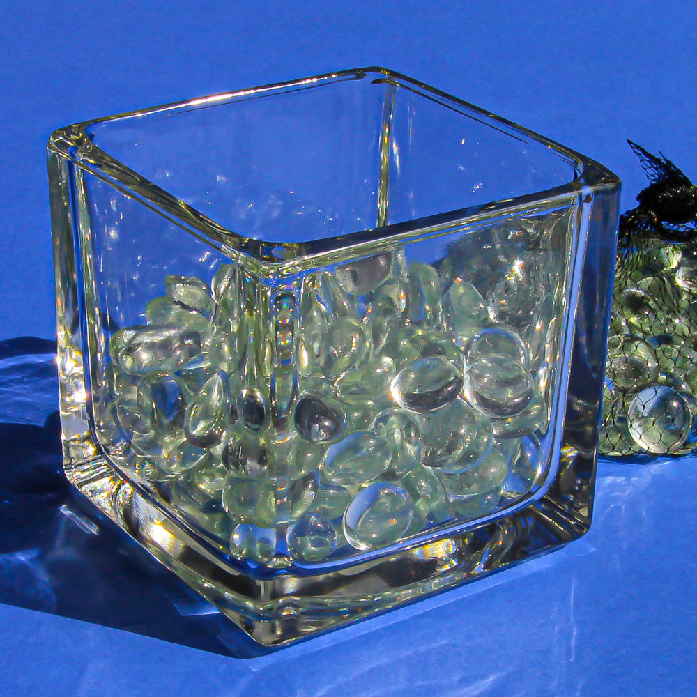 Eastland Flat Gem Vase Filler Clear  - view 8