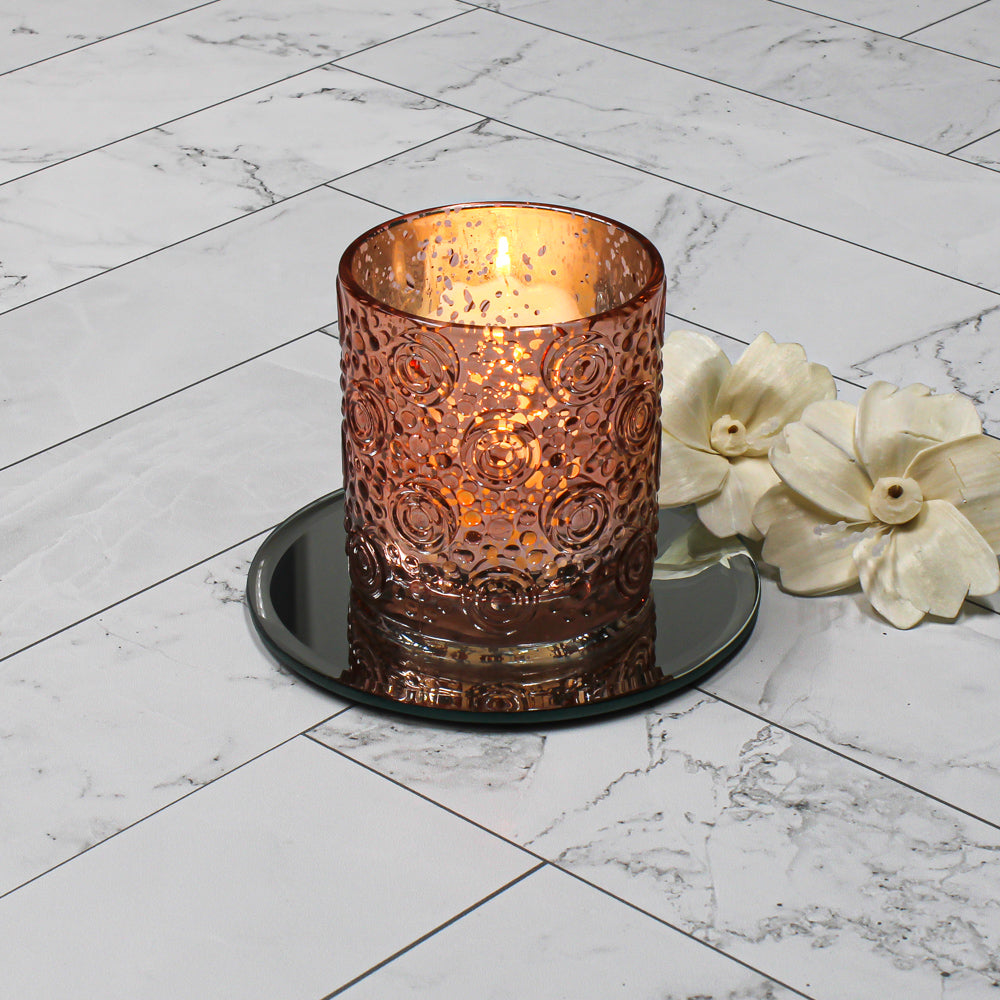 Richland Mercury Candle Holder Nadine Rose Gold| 91098_36