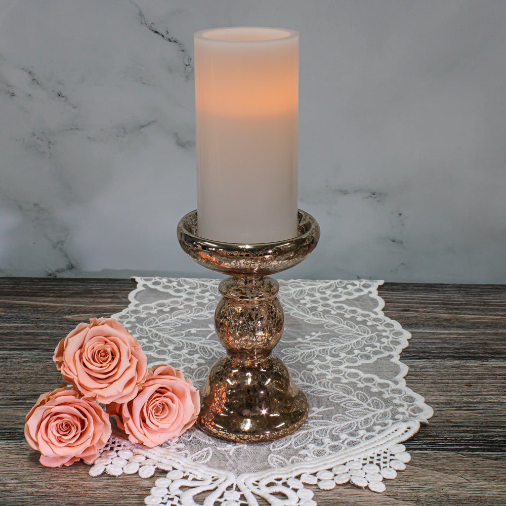 richland flameless led pillar candles 3 x6 white set of 6| 