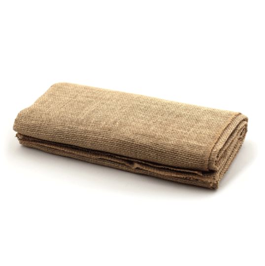 Square Burlap Table Cloth Hemmed  80 x 80