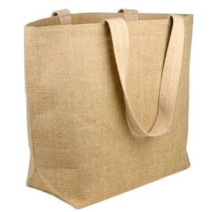 Large 20" Burlap Tote Bags with Handles