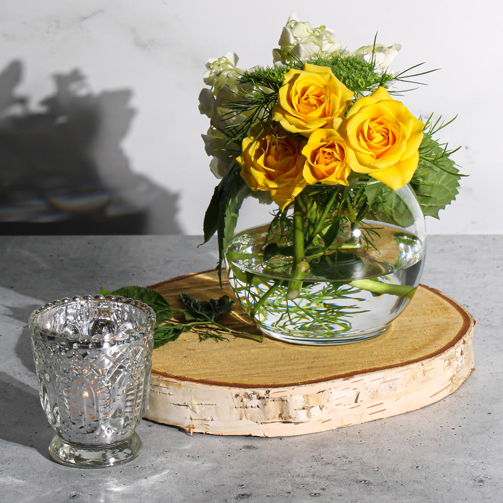 Eastland Bubble Ball Vase 5.5" - view 4