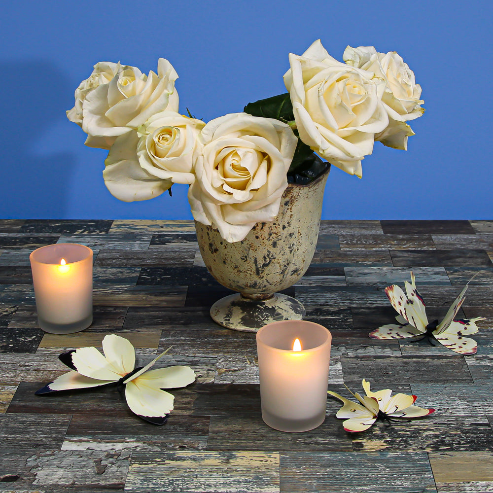 Chelsea Vase 4.75" x 5" Marbled| 8423060...