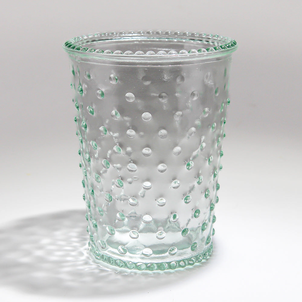 Hobnail Annie Votive Holder & Vase  4" x 5" Clear Glass - view 5