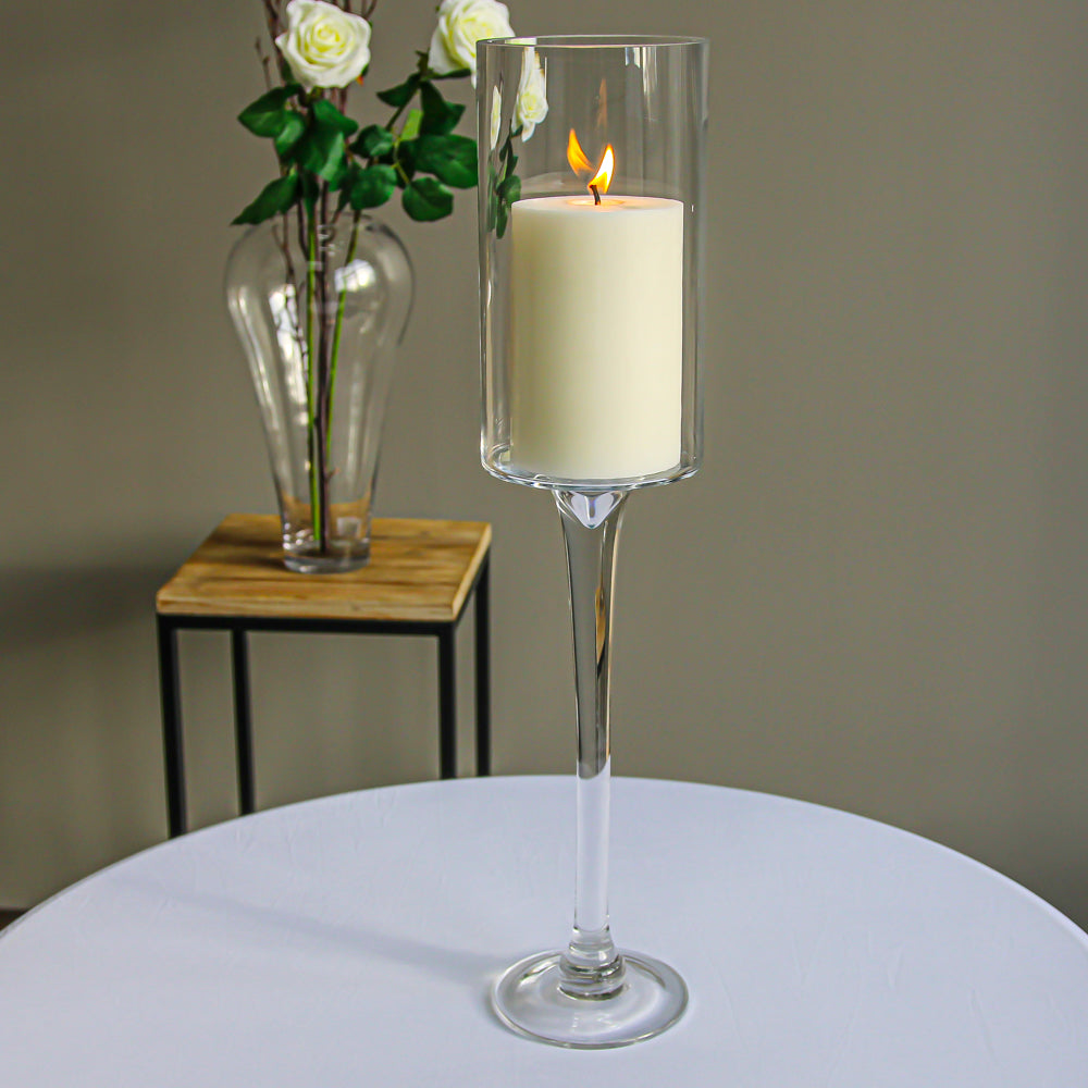 Richland 4" x 6" Light Ivory Pillar Candle - view 2