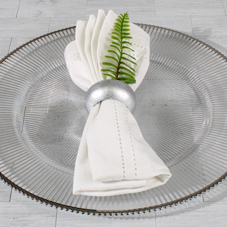 richland napkin ring 2 3 silver set of 24| 9501_24