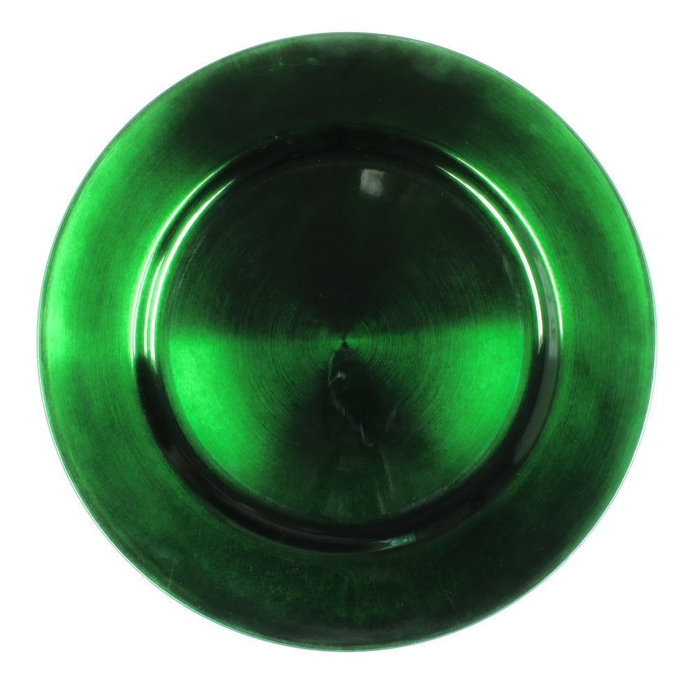 Richland Plain Charger Plate 13" Forest Green| 