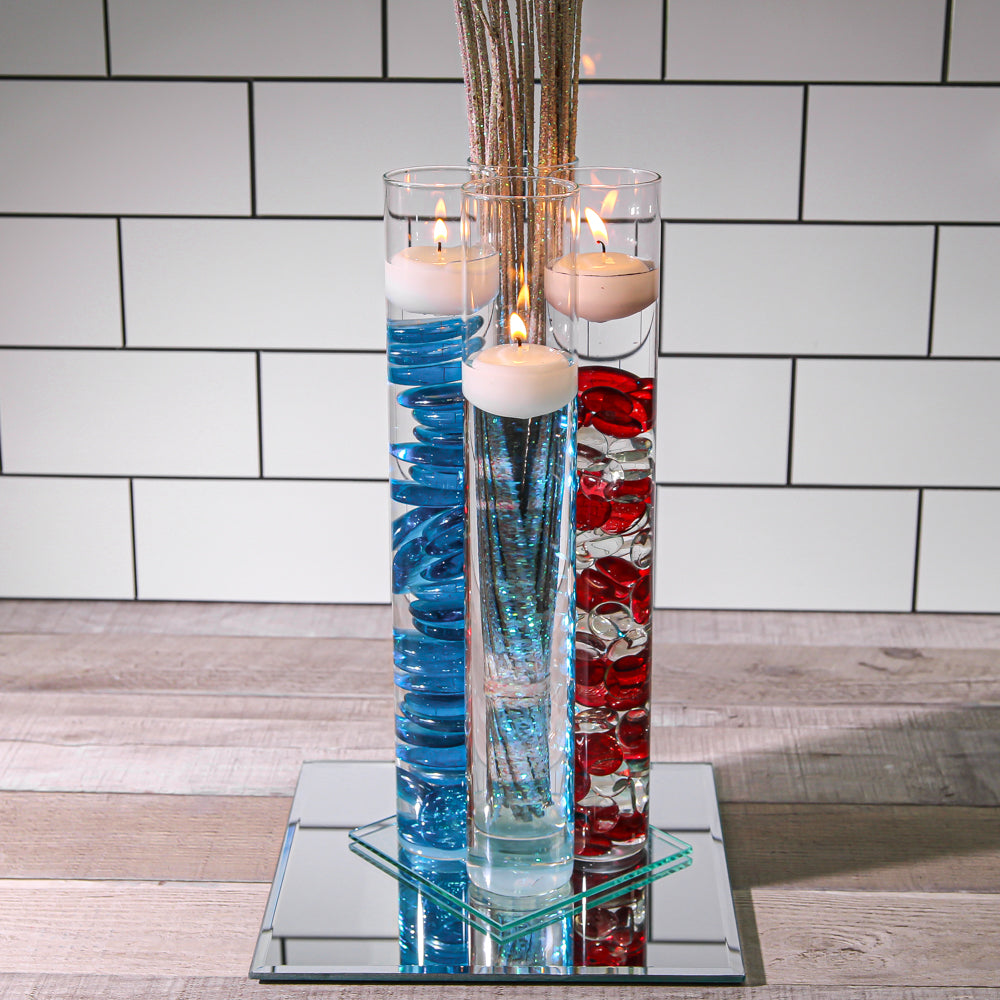 Richland Floating Candles 1.5" White Set of 40 - view 4