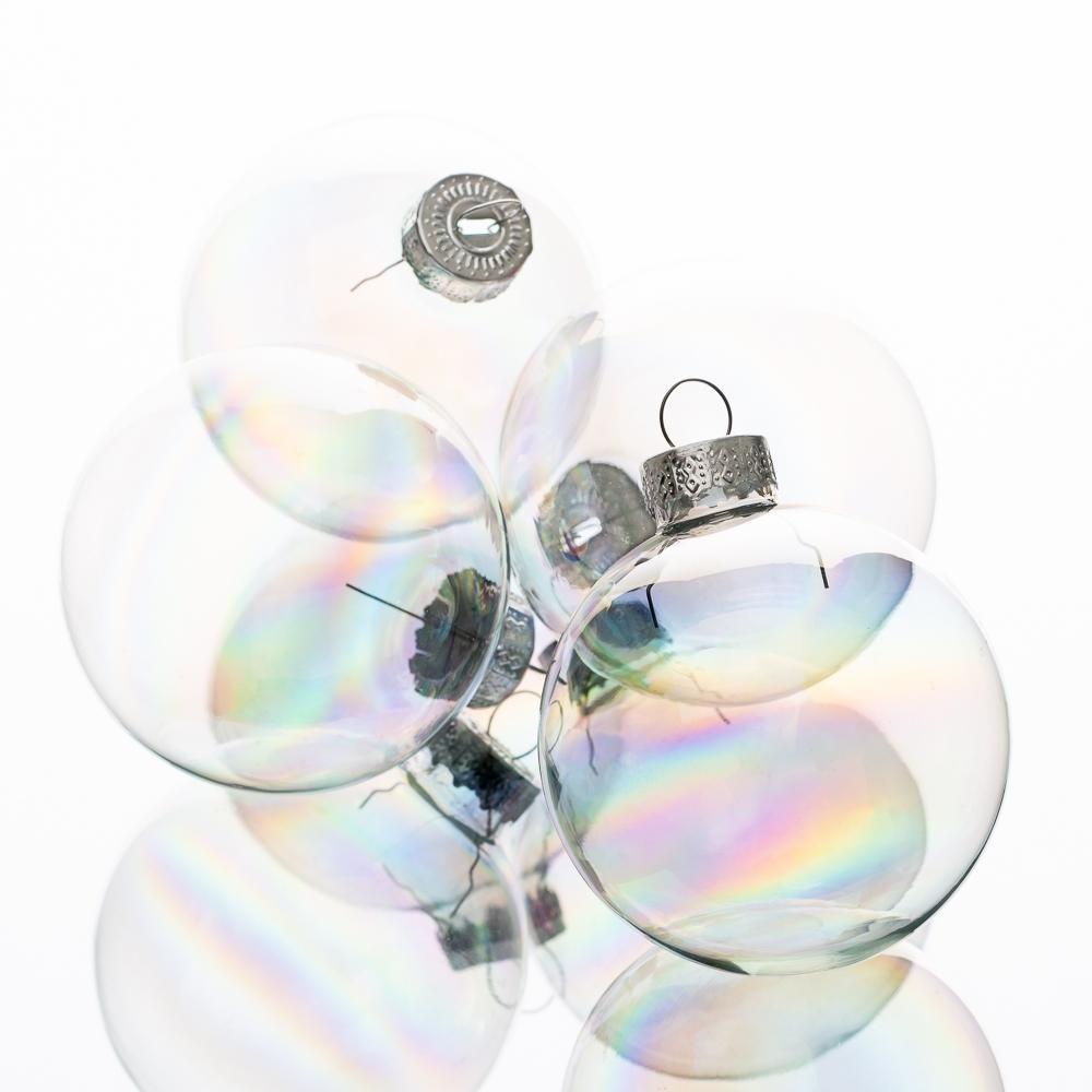 Richland Glass Ornaments 2.5” Set of 24| 