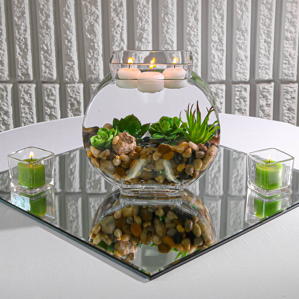 Eastland Square Table Mirror 16" Set of 6| 