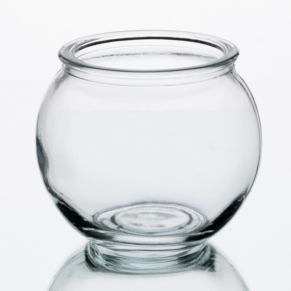 Richland Bubble Ball Vase with Rim 3" Set of 48