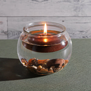 Richland Floating Candles 3" Brown Set of 24