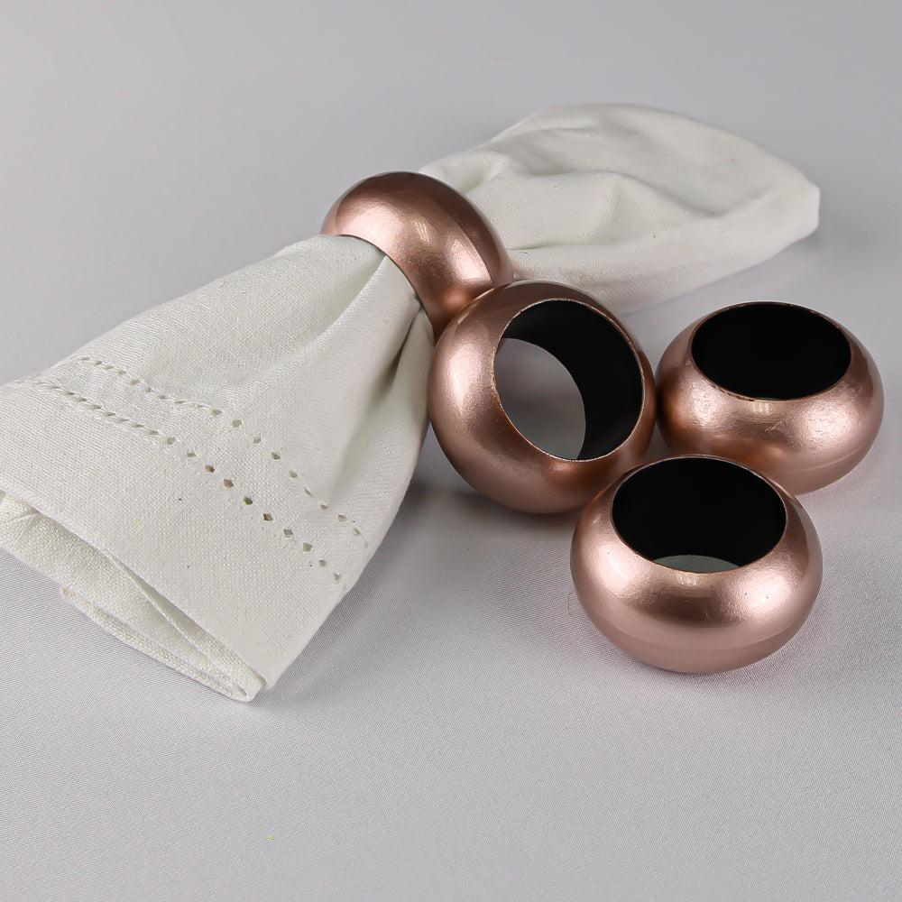 Richland Napkin Ring 2.3" Rose Gold Set of 48 - view 2